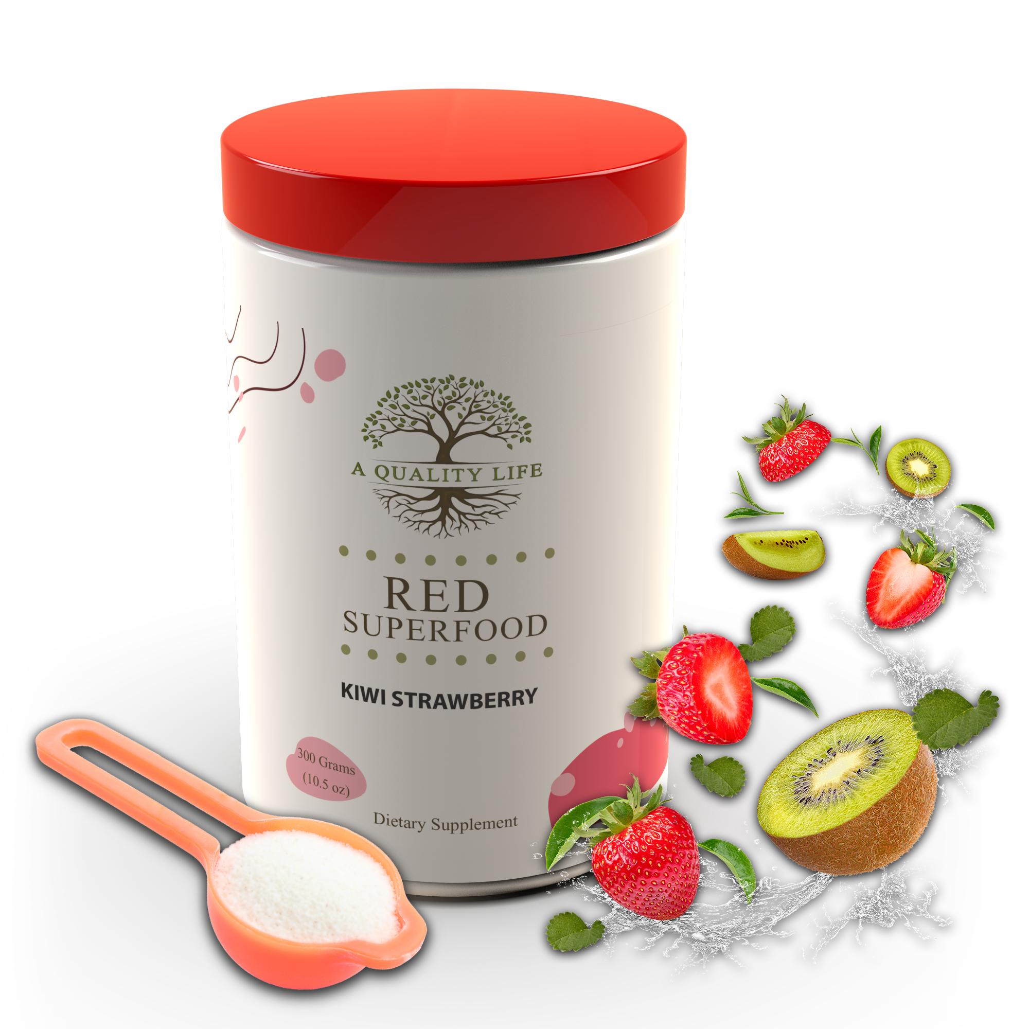 Red Superfood - Kiwi Strawberry